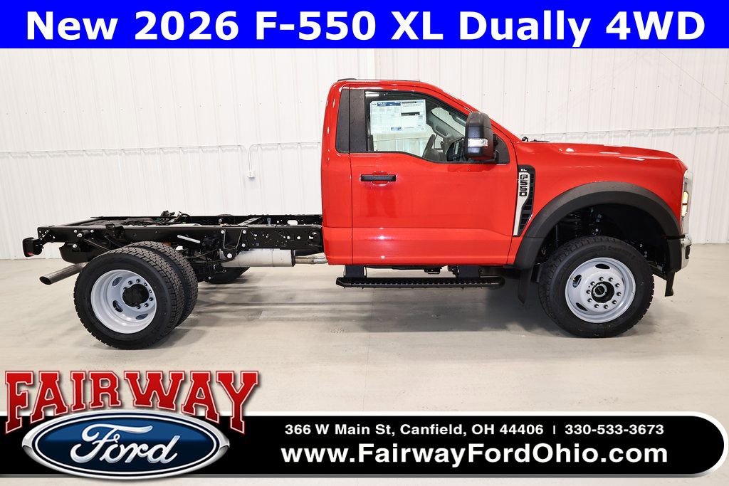 New 2026 Ford F550 4x4 Regular Cab Super Duty