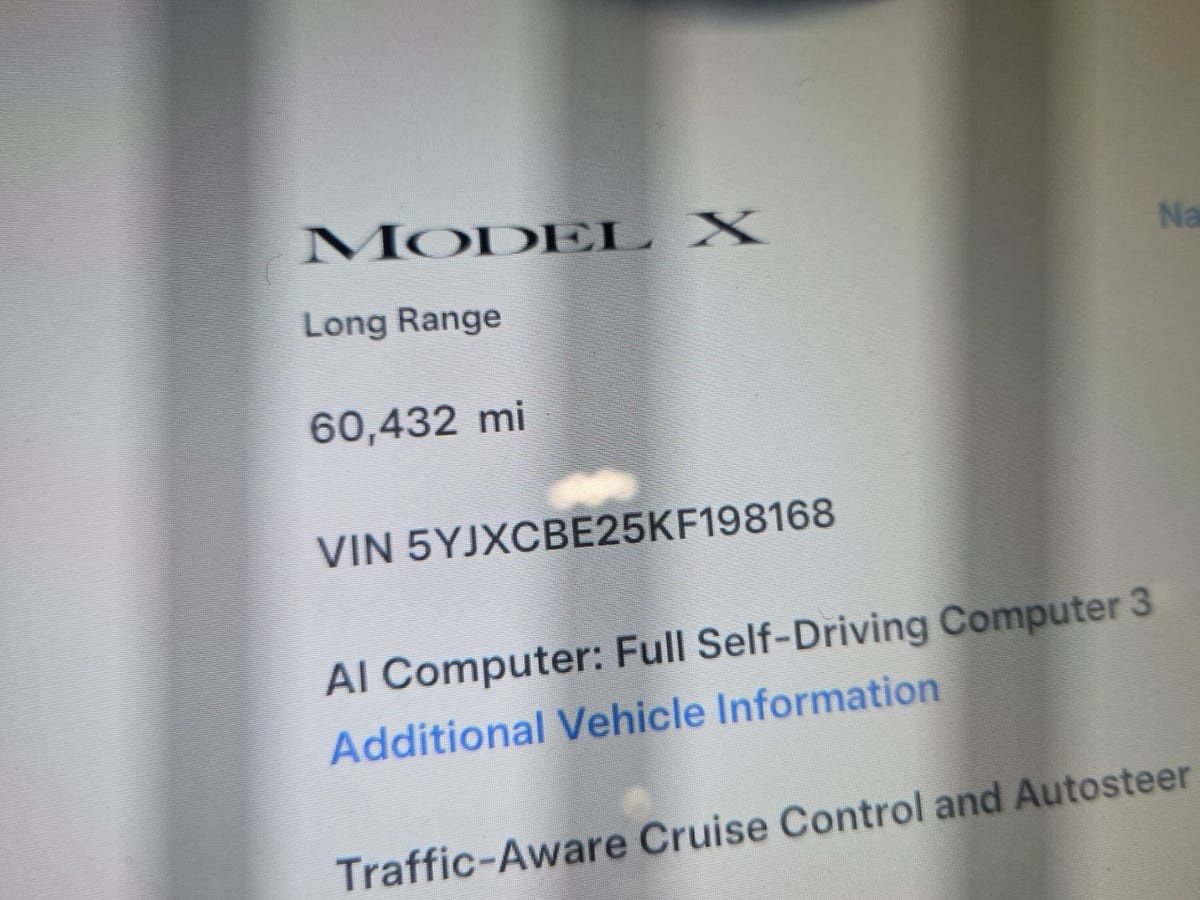 Used 2019 Tesla Model X Long Range AWD/4WD image 3