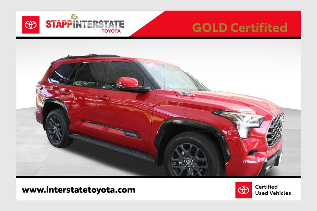 Certified 2023 Toyota Sequoia Platinum AWD/4WD image 1