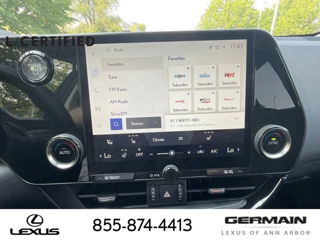 Certified 2025 Lexus NX 350h AWD w/ Cold Area Package image 18