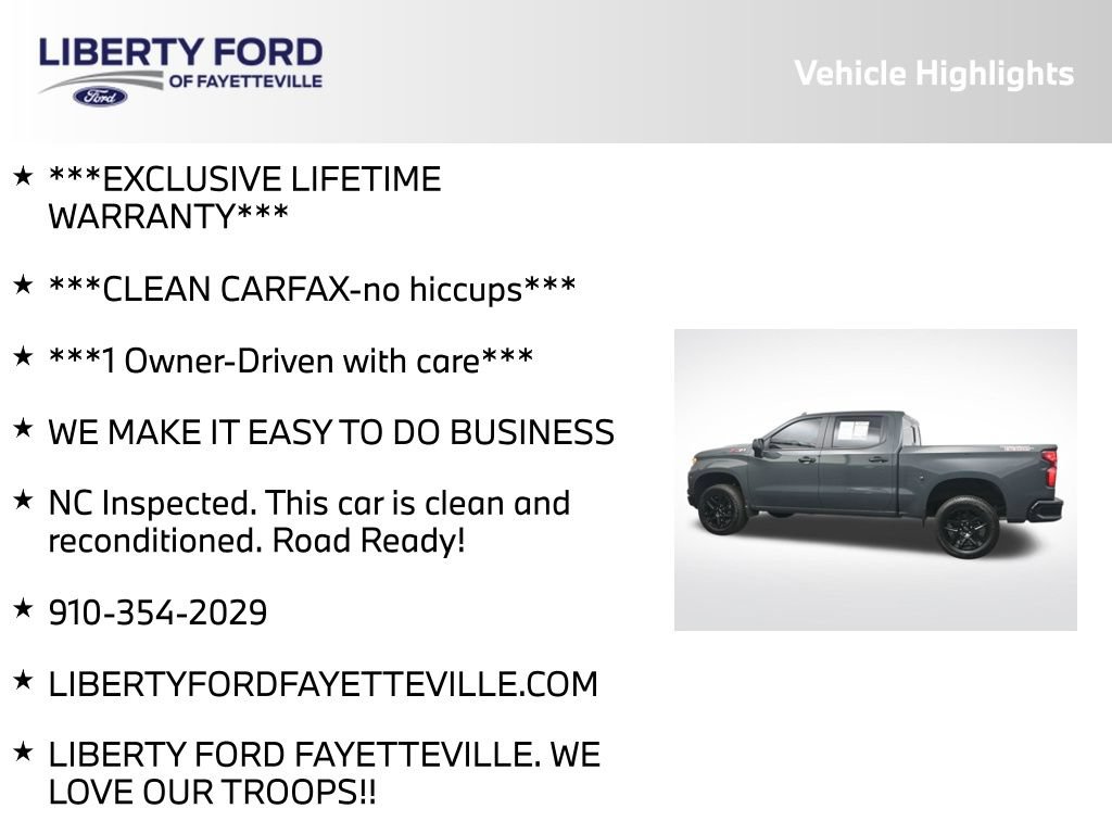 Used 2026 Chevrolet Silverado 1500 LT Trail Boss w/ Safety Package AWD/4WD image 5