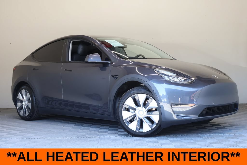 Used 2021 Tesla Model Y Long Range AWD/4WD image 2