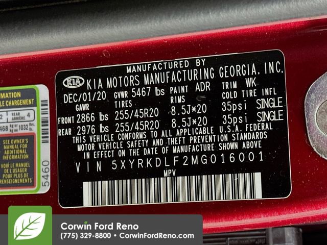 Used 2021 Kia Sorento SX image 34