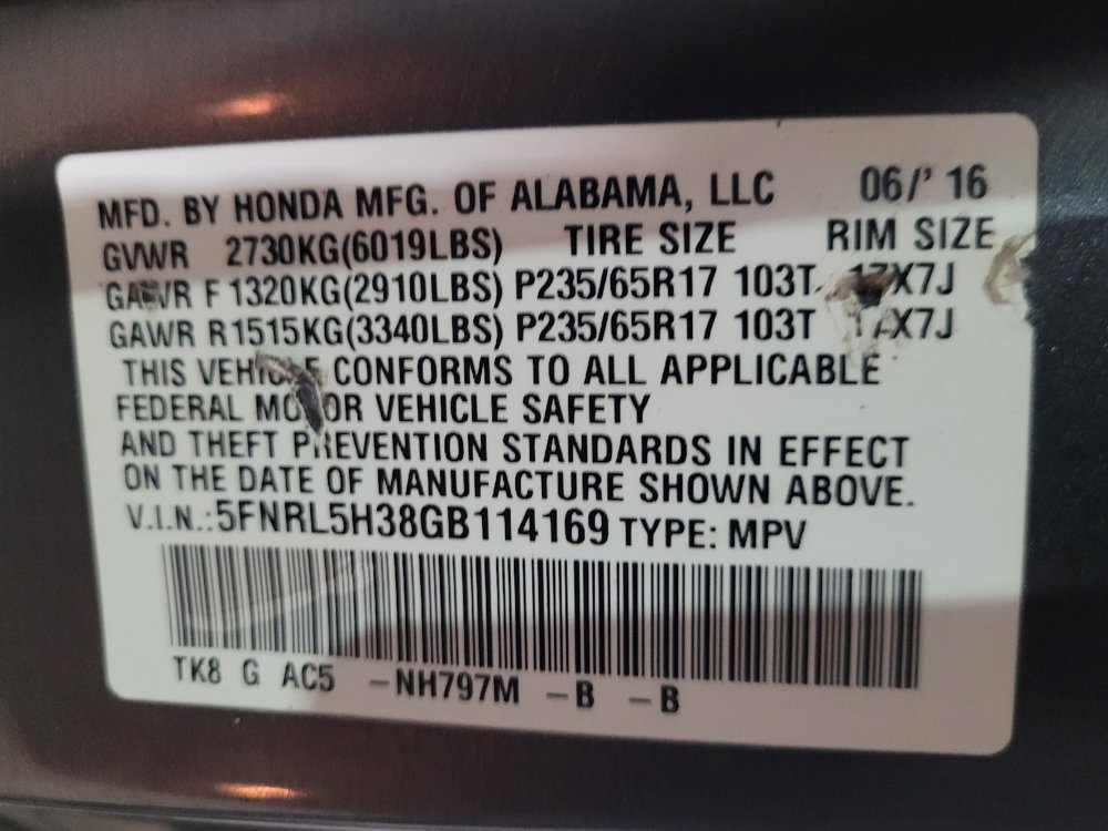 Used 2016 Honda Odyssey SE image 33