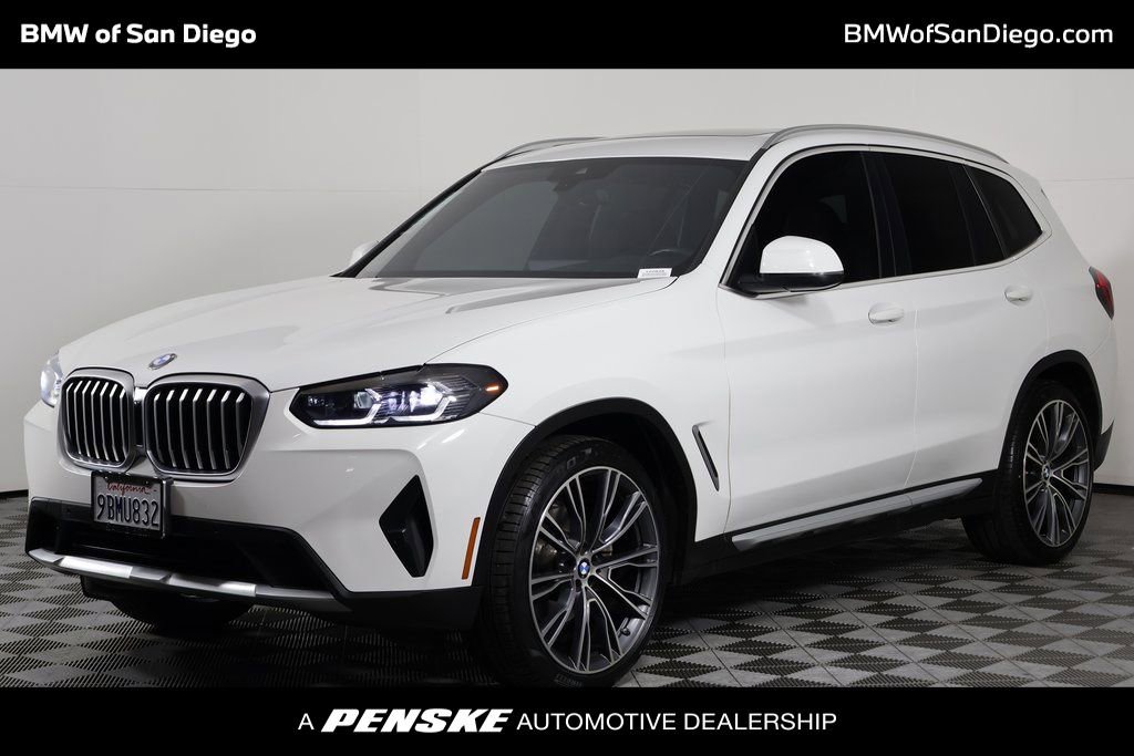 Used 2022 BMW X3 sDrive30i w/ Premium Package 2