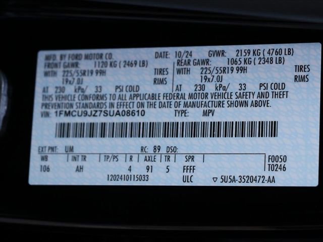 Used 2025 Ford Escape Platinum w/ Premium Technology Package image 31