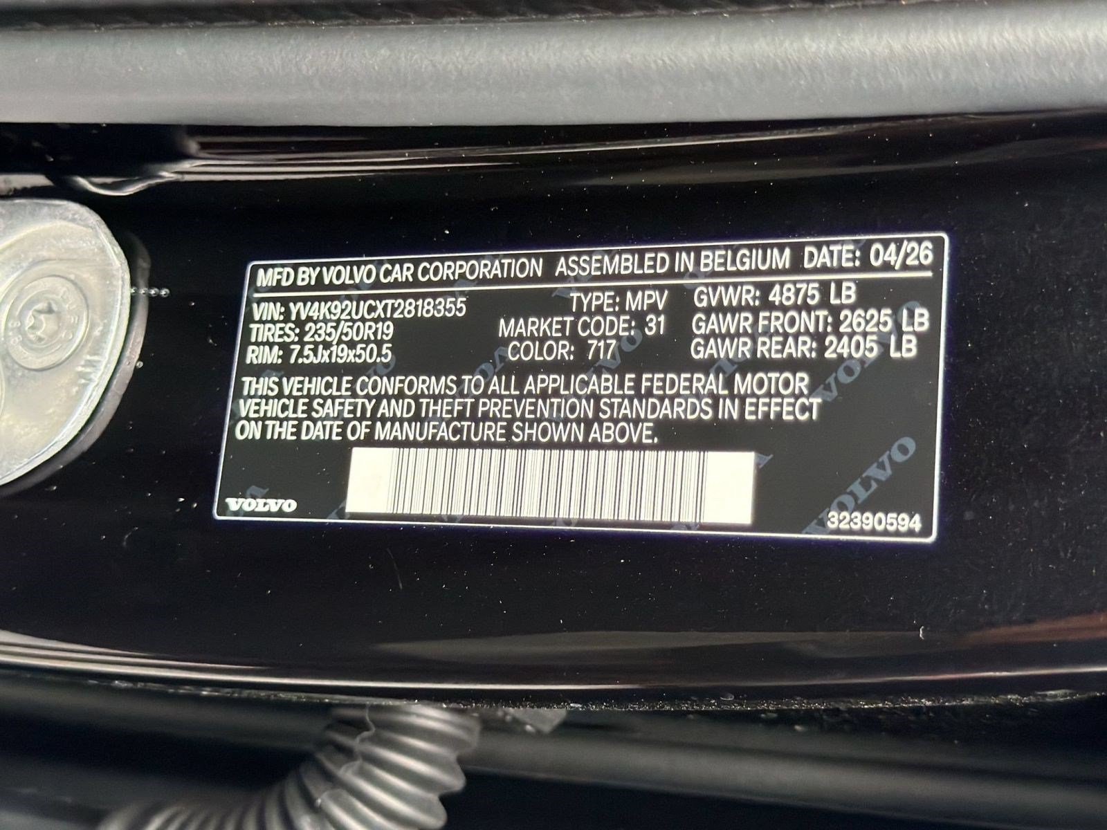 New 2026 Volvo XC40 B4 Plus w/ Climate Package FWD image 25