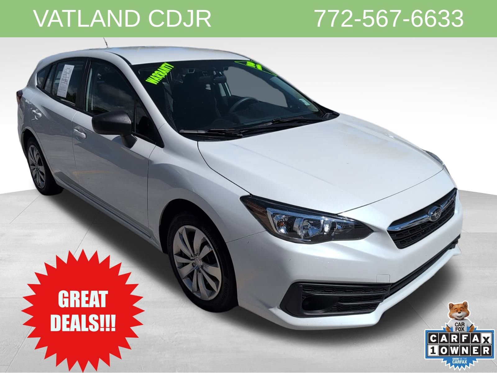 Used 2021 Subaru Impreza 2.0i