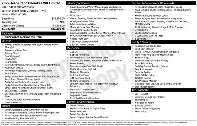 Used 2022 Jeep Grand Cherokee Limited image 2