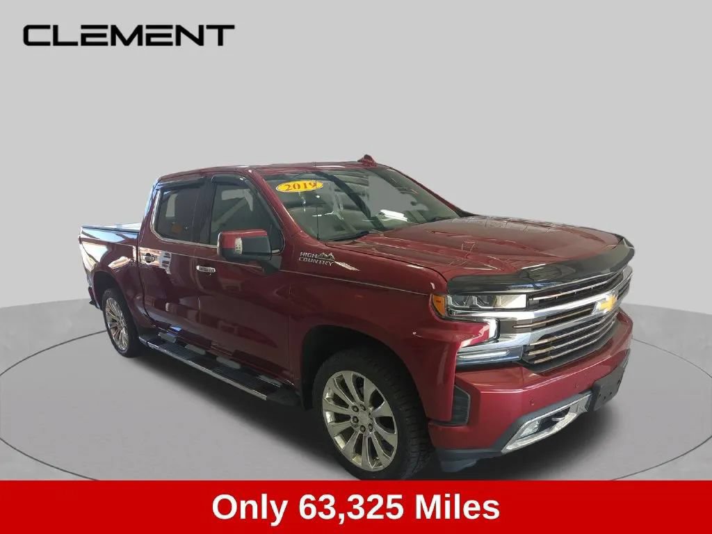 Used 2019 Chevrolet Silverado 1500 High Country w/ Technology Package AWD/4WD image 11