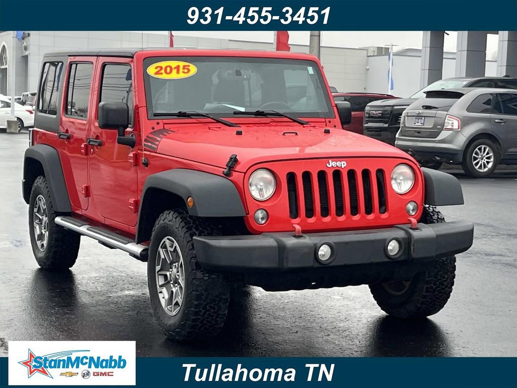 Used 2015 Jeep Wrangler Unlimited Sport w/ Quick Order Package 24S AWD/4WD image 1