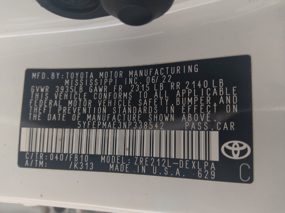 Used 2022 Toyota Corolla LE FWD image 33