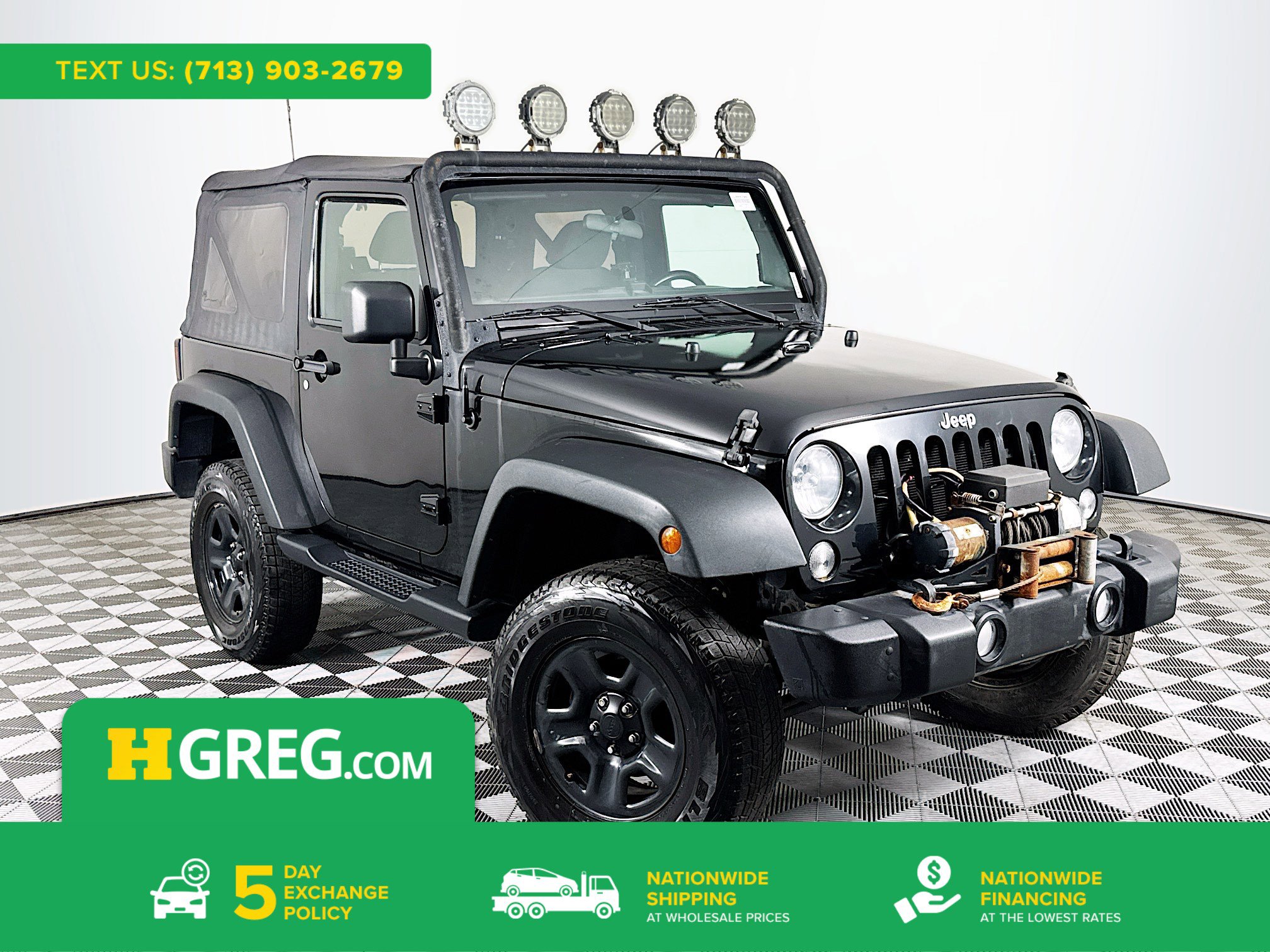 Used 2017 Jeep Wrangler Sport w/ Quick Order Package 23S AWD/4WD image 1