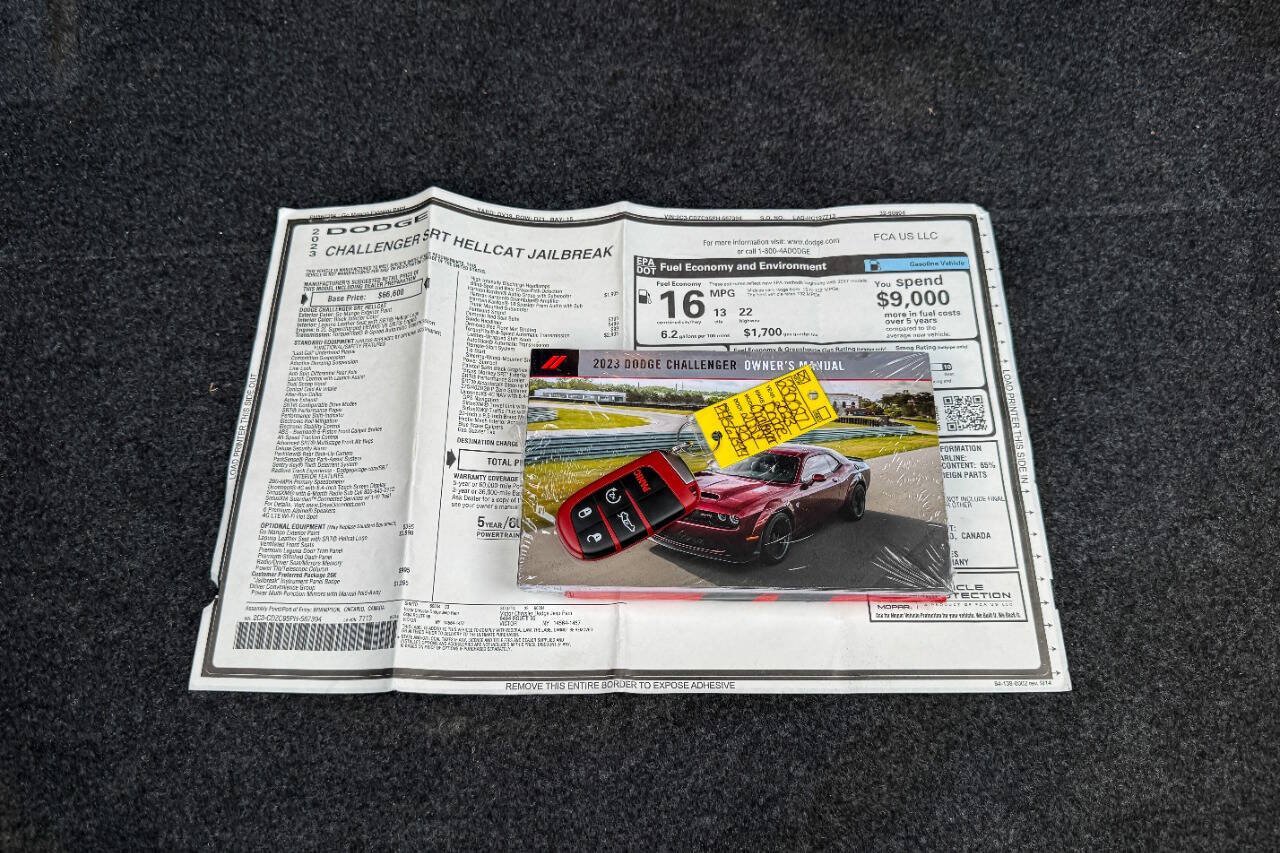 Used 2023 Dodge Challenger SRT Hellcat RWD image 57