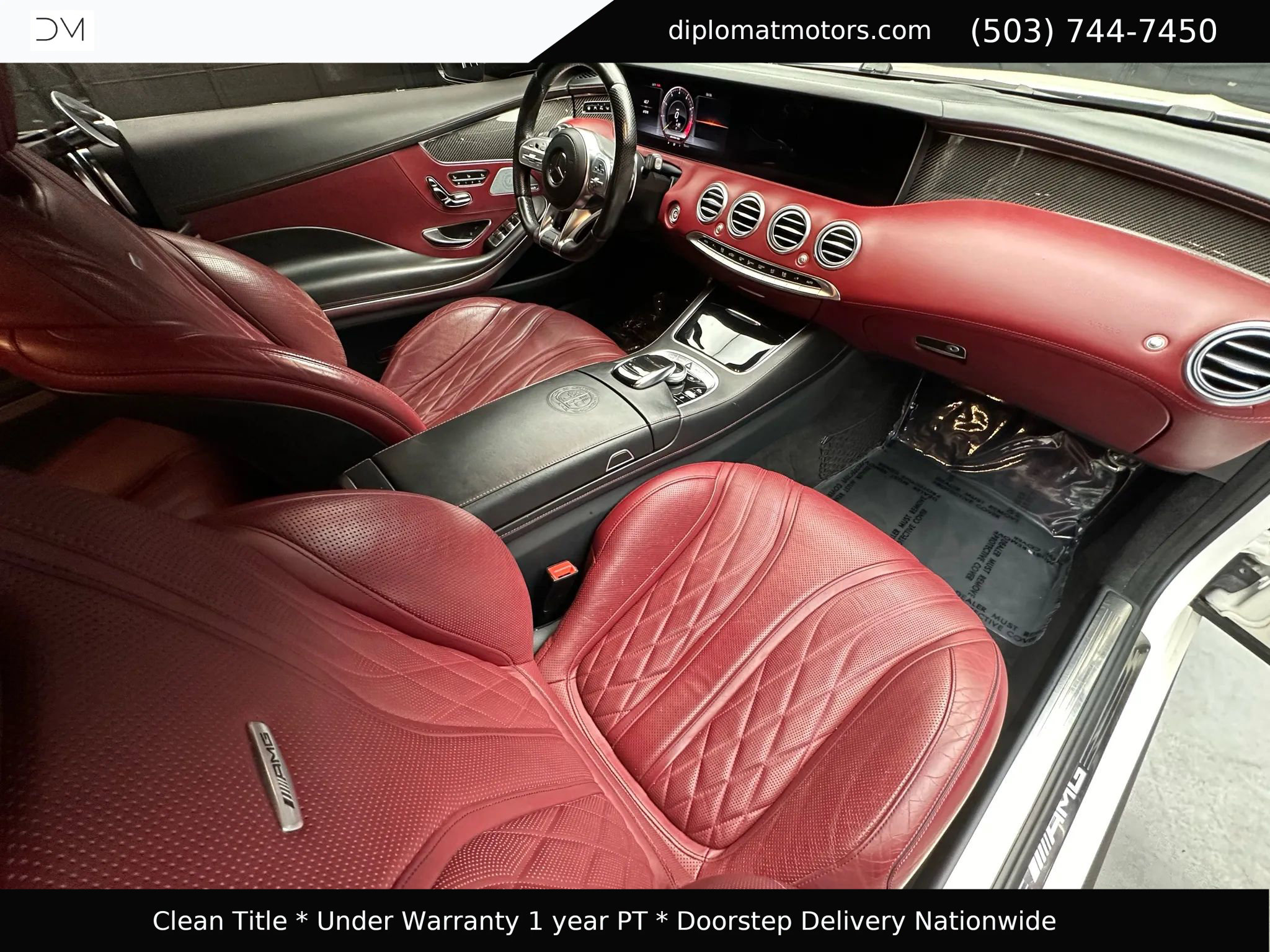 Used 2019 Mercedes-Benz S 63 AMG S 63 AMG Coupe 2D w/ Carbon Fiber Exterior Package image 19