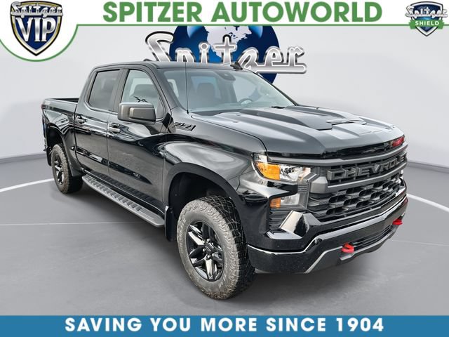 Used 2024 Chevrolet Silverado 1500 Custom Trail Boss w/ LPO, Dark Essentials Package AWD/4WD image 1