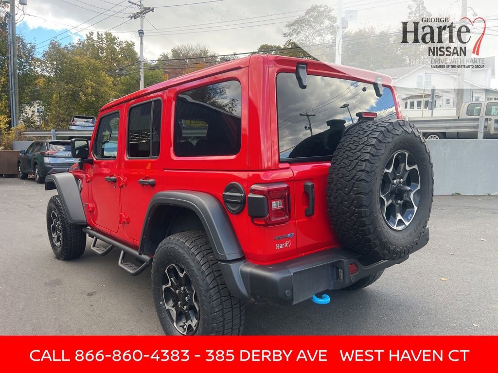 Used 2021 Jeep Wrangler Unlimited Rubicon 4xe w/ Steel Bumper Group image 10