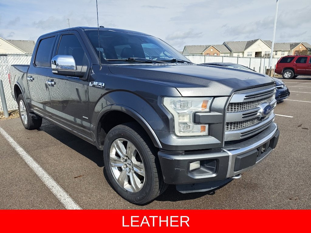 Used 2015 Ford F150 Platinum w/ Equipment Group 701A Luxury AWD/4WD image 2