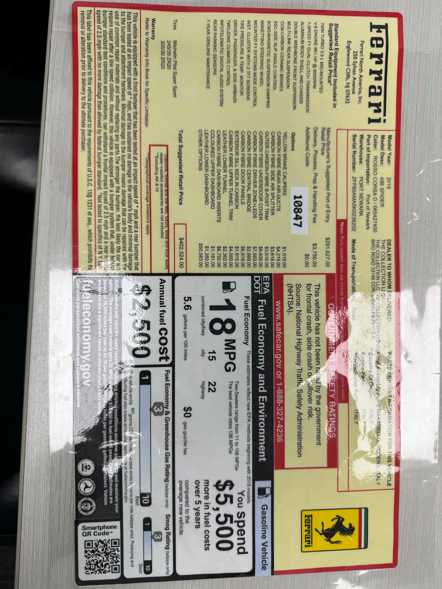 Used 2019 Ferrari 488 Spider image 15