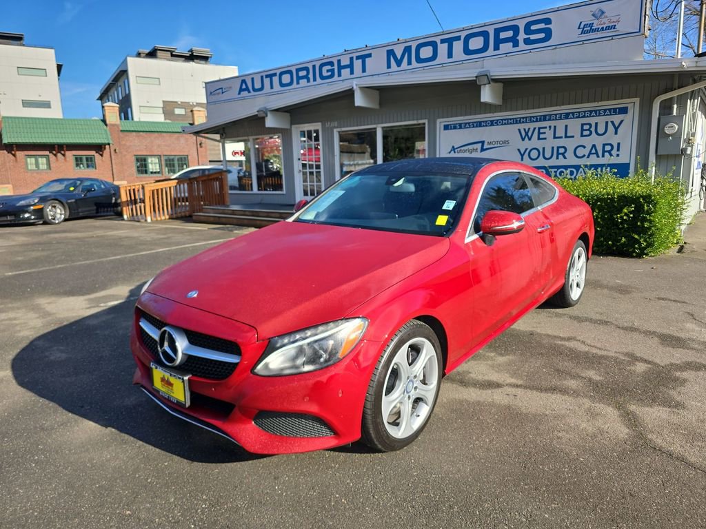 Used 2017 Mercedes-Benz C 300 4MATIC Coupe