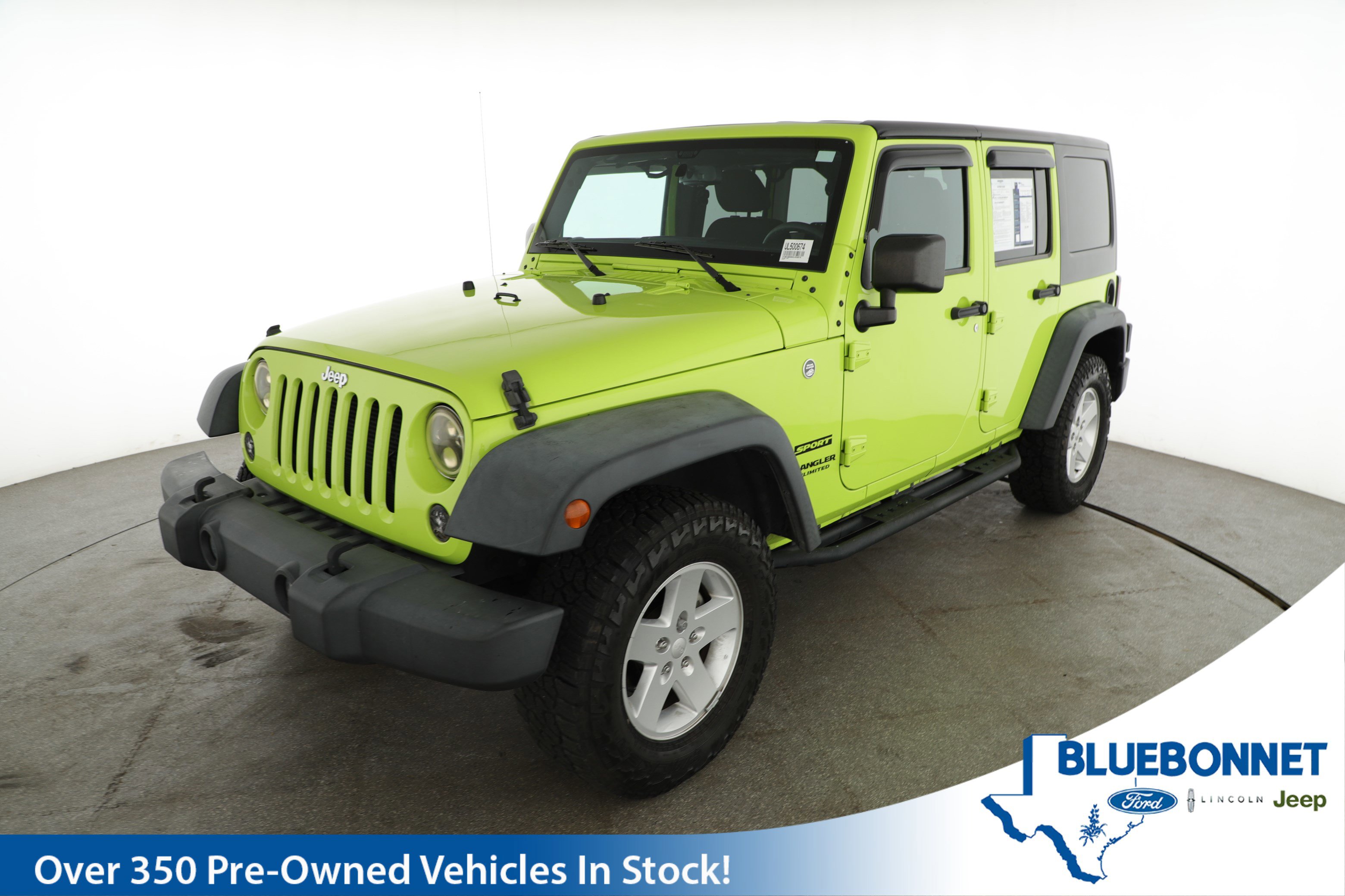 Used 2017 Jeep Wrangler Unlimited Sport w/ Quick Order Package 24S