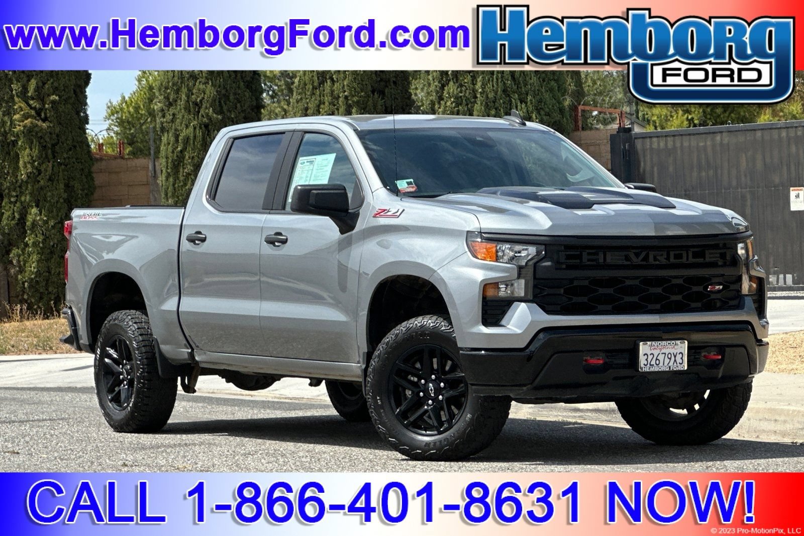 Used 2024 Chevrolet Silverado 1500 Custom Trail Boss AWD/4WD image 1