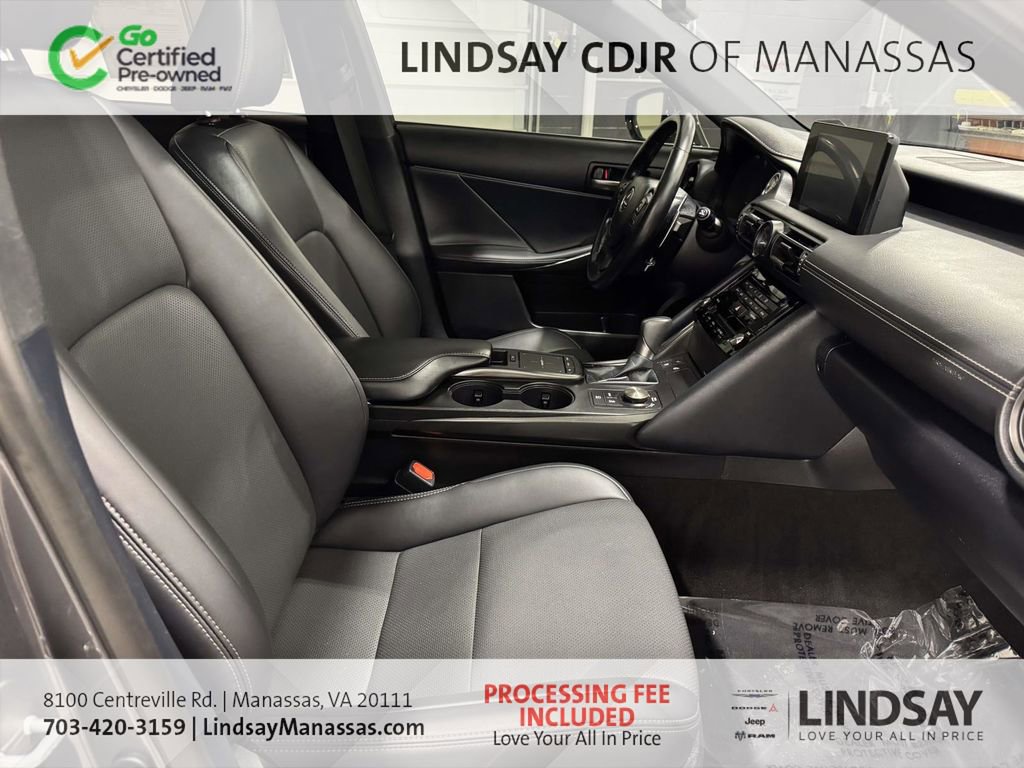 Used 2024 Lexus IS 300 w/ Comfort Package RWD image 15