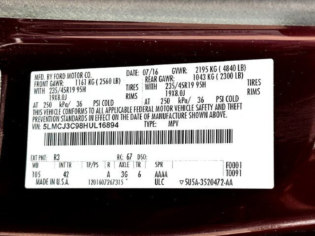 Used 2017 Lincoln MKC Reserve FWD image 32