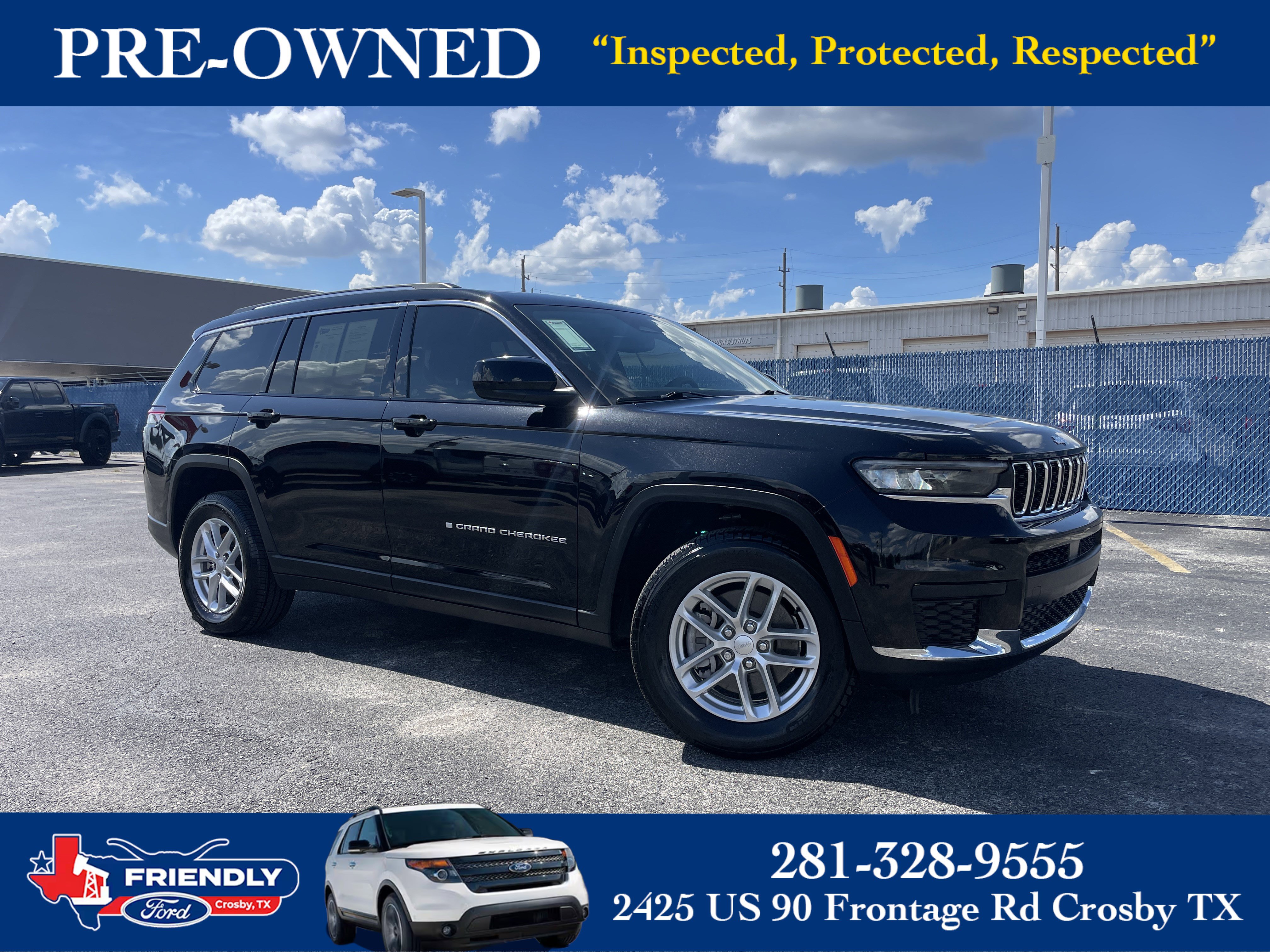 Used 2021 Jeep Grand Cherokee L Laredo w/ Luxury Tech Group I