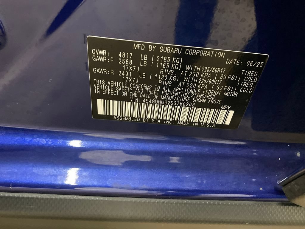 Certified 2025 Subaru Crosstrek 2.5i Wilderness AWD/4WD image 28