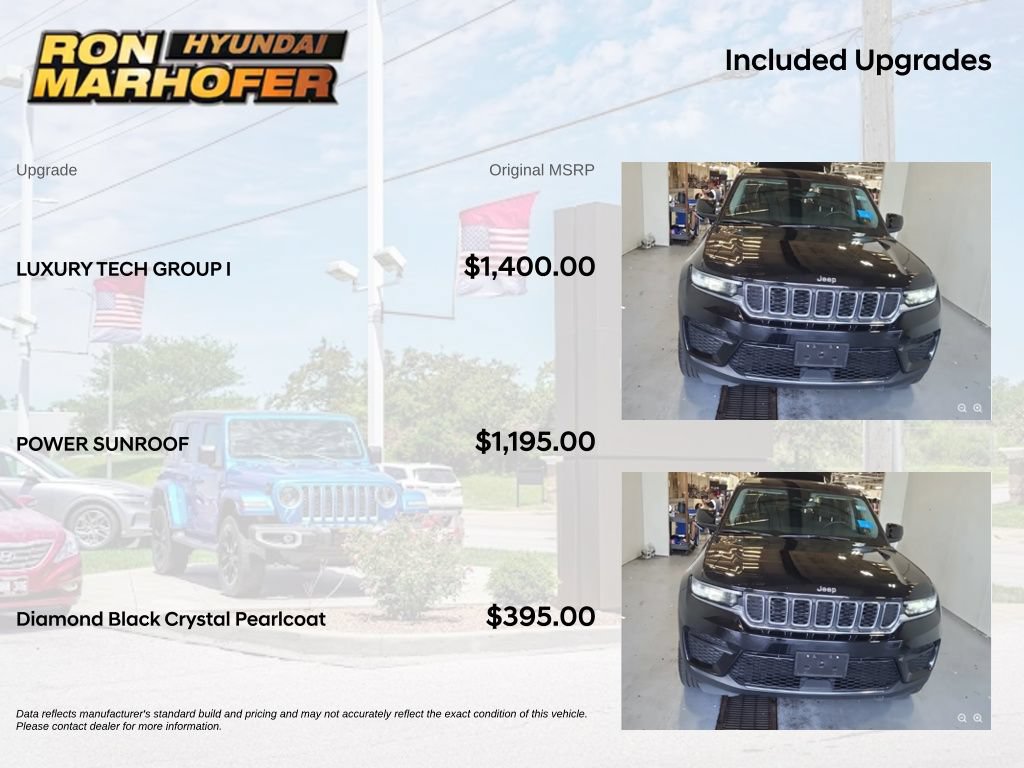 Used 2022 Jeep Grand Cherokee Laredo w/ Luxury Tech Group I AWD/4WD image 6
