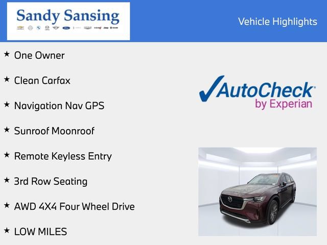 Used 2025 MAZDA CX-90 3.3 Turbo w/ Premium Plus Pkg AWD/4WD image 8
