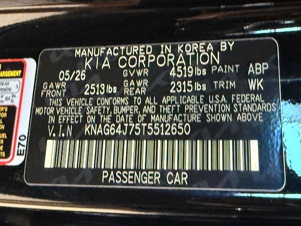 New 2026 Kia K5 GT-Line w/ GT-Line Premium Package AWD/4WD image 22