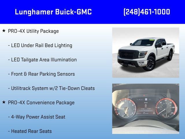 Used 2024 Nissan Titan PRO-4X w/ Pro-4x Convenience Package AWD/4WD image 12