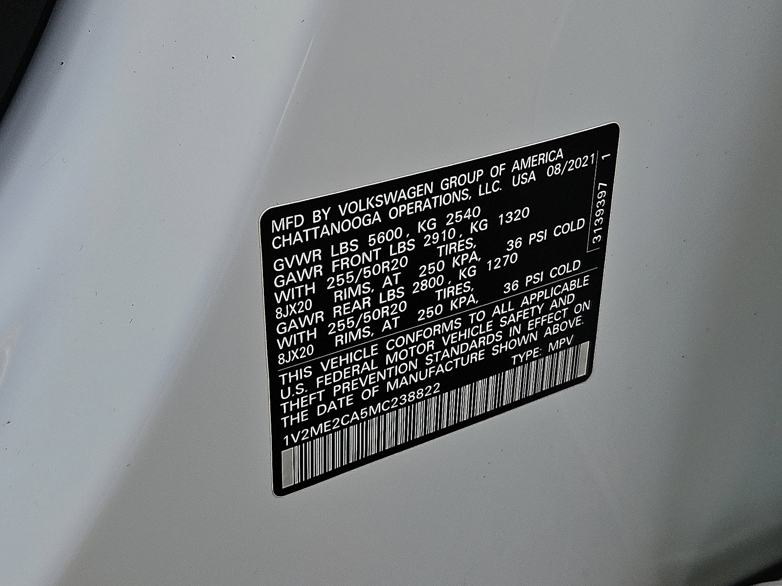 Used 2021 Volkswagen Atlas Cross Sport SE image 26