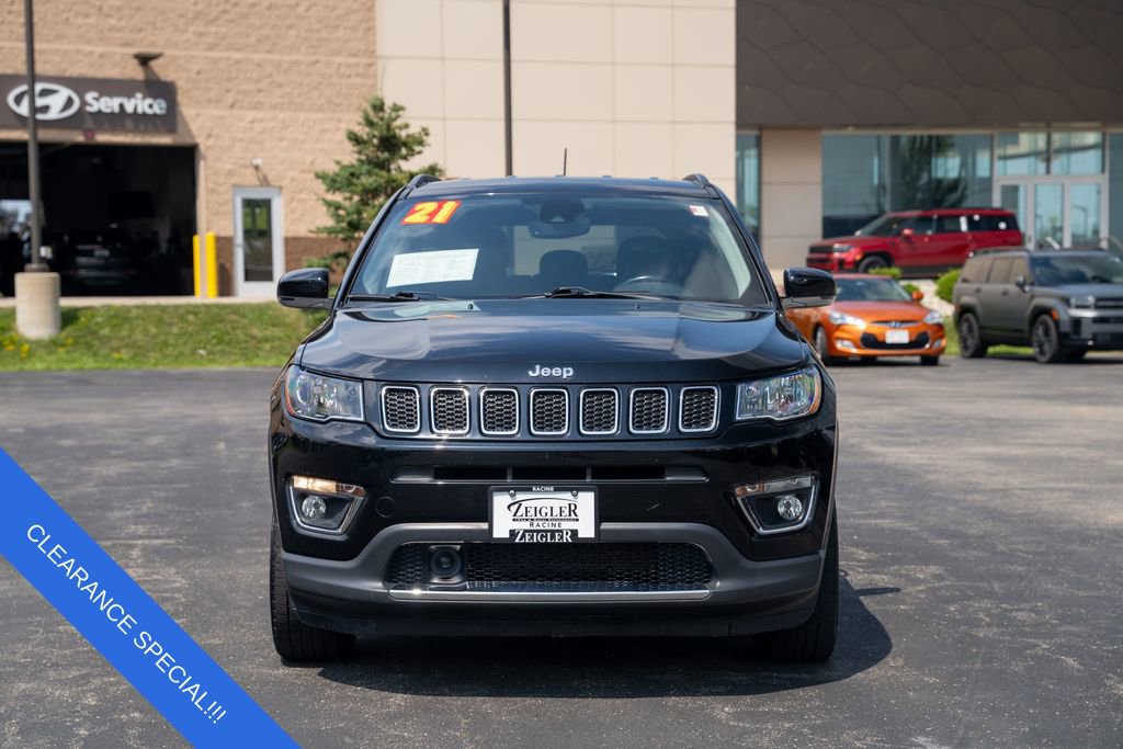 Used 2021 Jeep Compass Limited w/ Elite Interior Group image 2