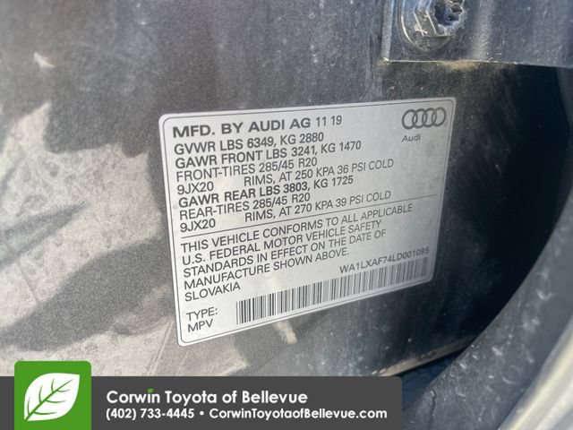 Used 2020 Audi Q7 3.0T Premium Plus w/ Premium Plus Package AWD/4WD image 23