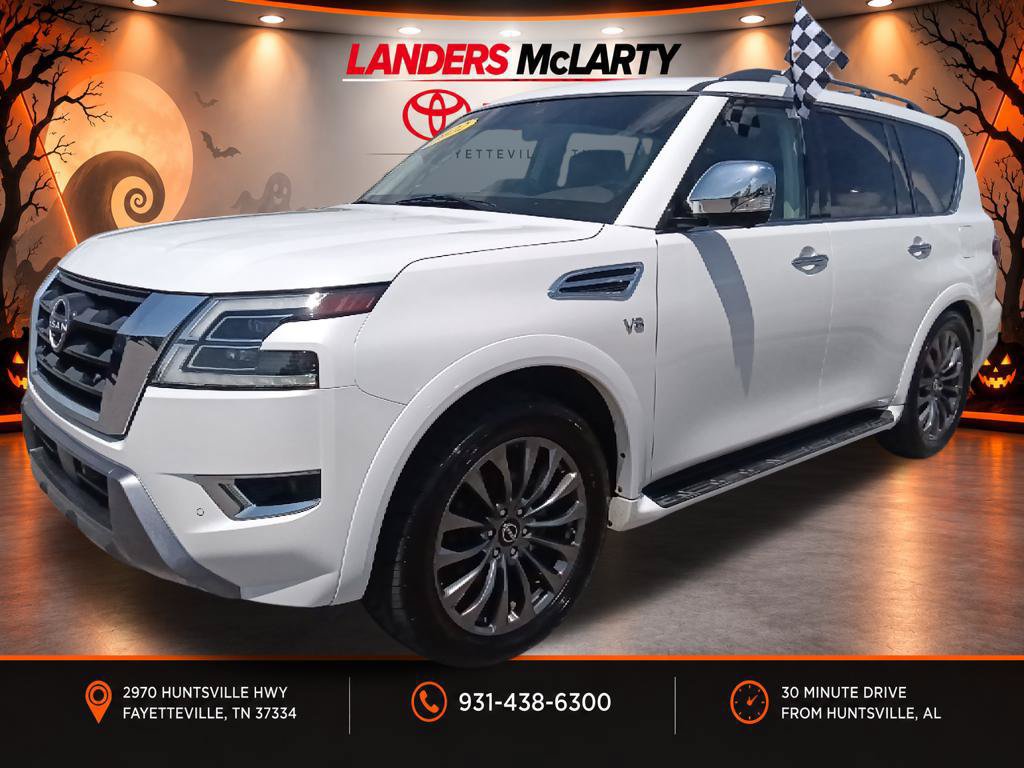 Used 2022 Nissan Armada Platinum w/ Captain's Chairs Package RWD image 7