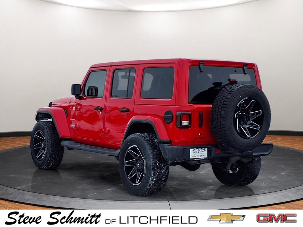 Used 2018 Jeep Wrangler Unlimited Sahara AWD/4WD image 2