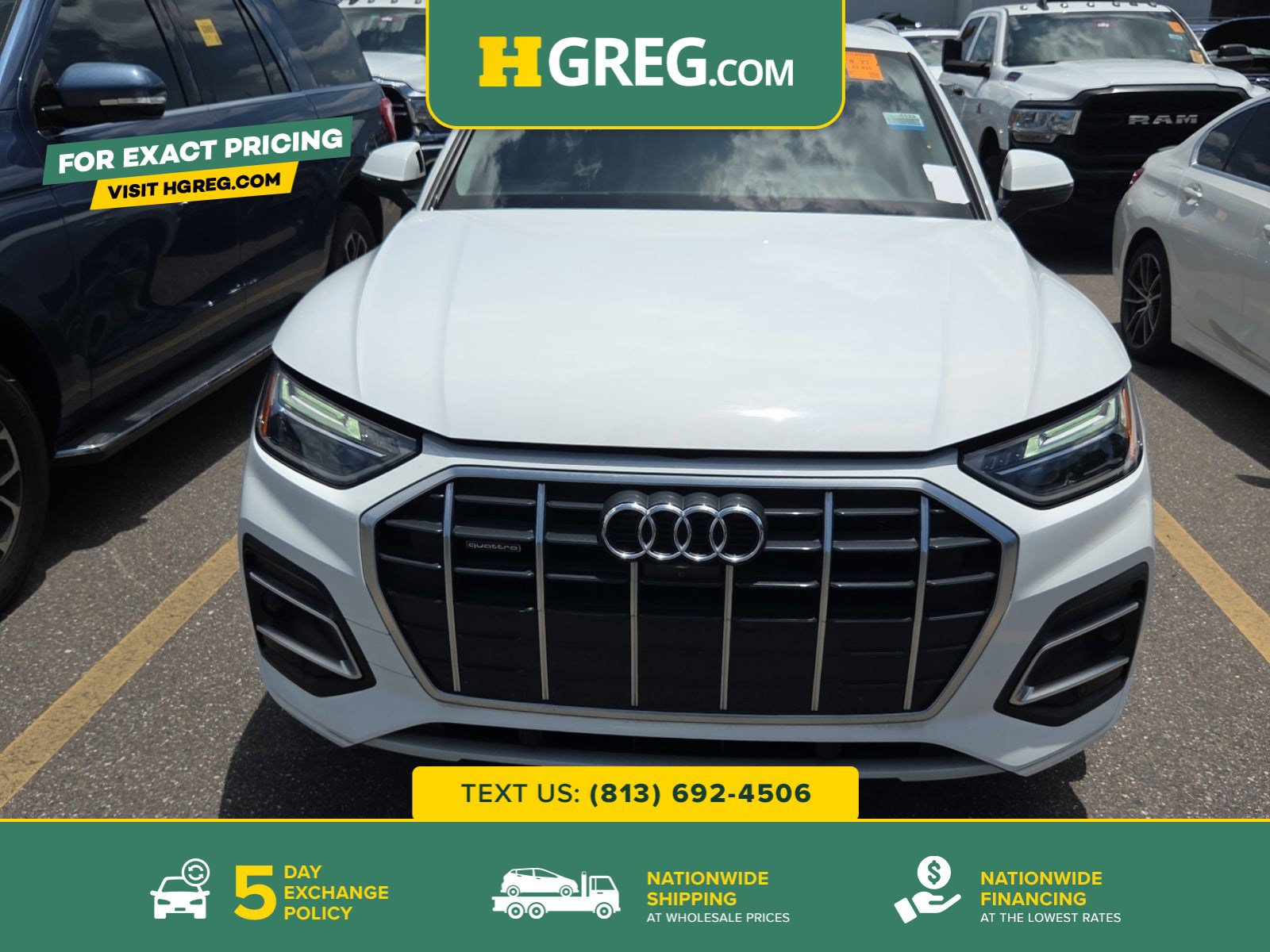 Used 2021 Audi Q5 2.0T Premium Plus w/ Premium Plus Package AWD/4WD image 1