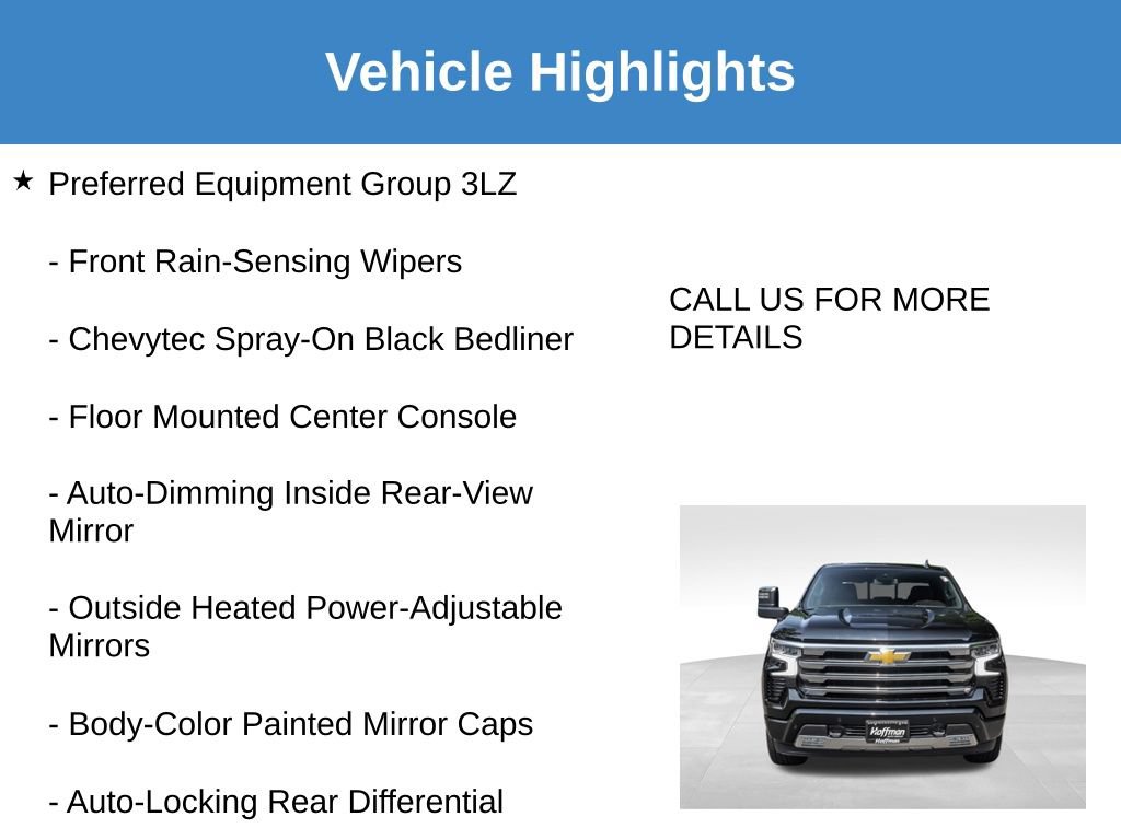 Used 2025 Chevrolet Silverado 1500 High Country w/ High Country Premium Package AWD/4WD image 29