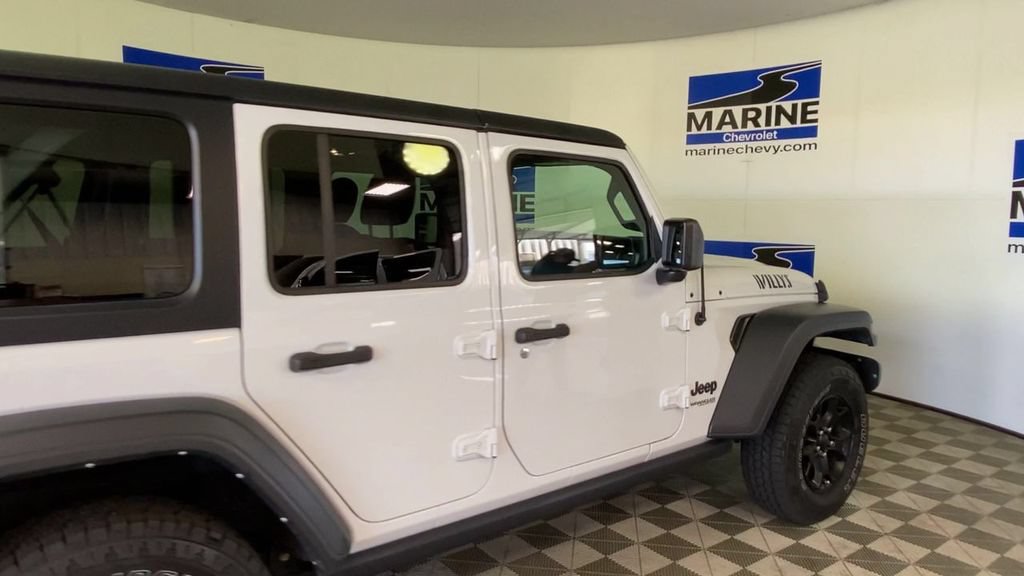 Used 2022 Jeep Wrangler Unlimited Sport AWD/4WD image 2