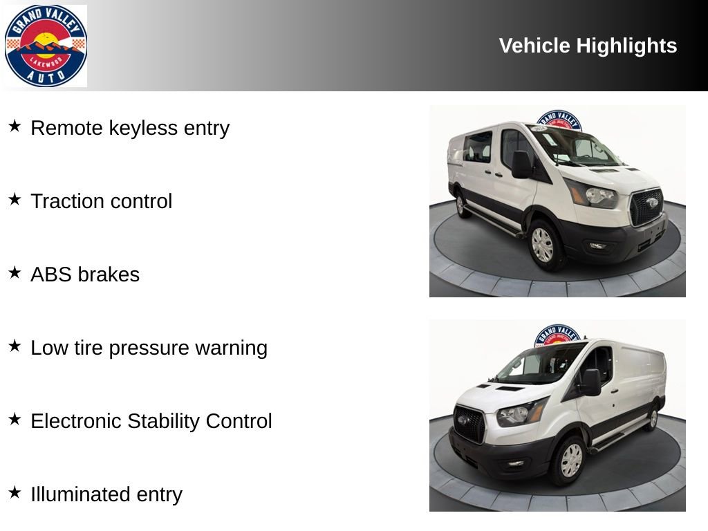 Used 2024 Ford Transit 250 Low Roof w/ Exterior Upgrade Package image 2