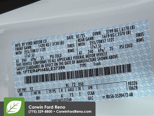 New 2025 Ford Ranger XL w/ Trailer Tow Package image 31