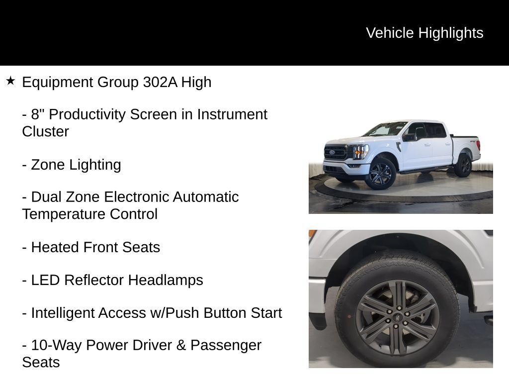 Used 2023 Ford F150 XLT w/ Equipment Group 302A High AWD/4WD image 13
