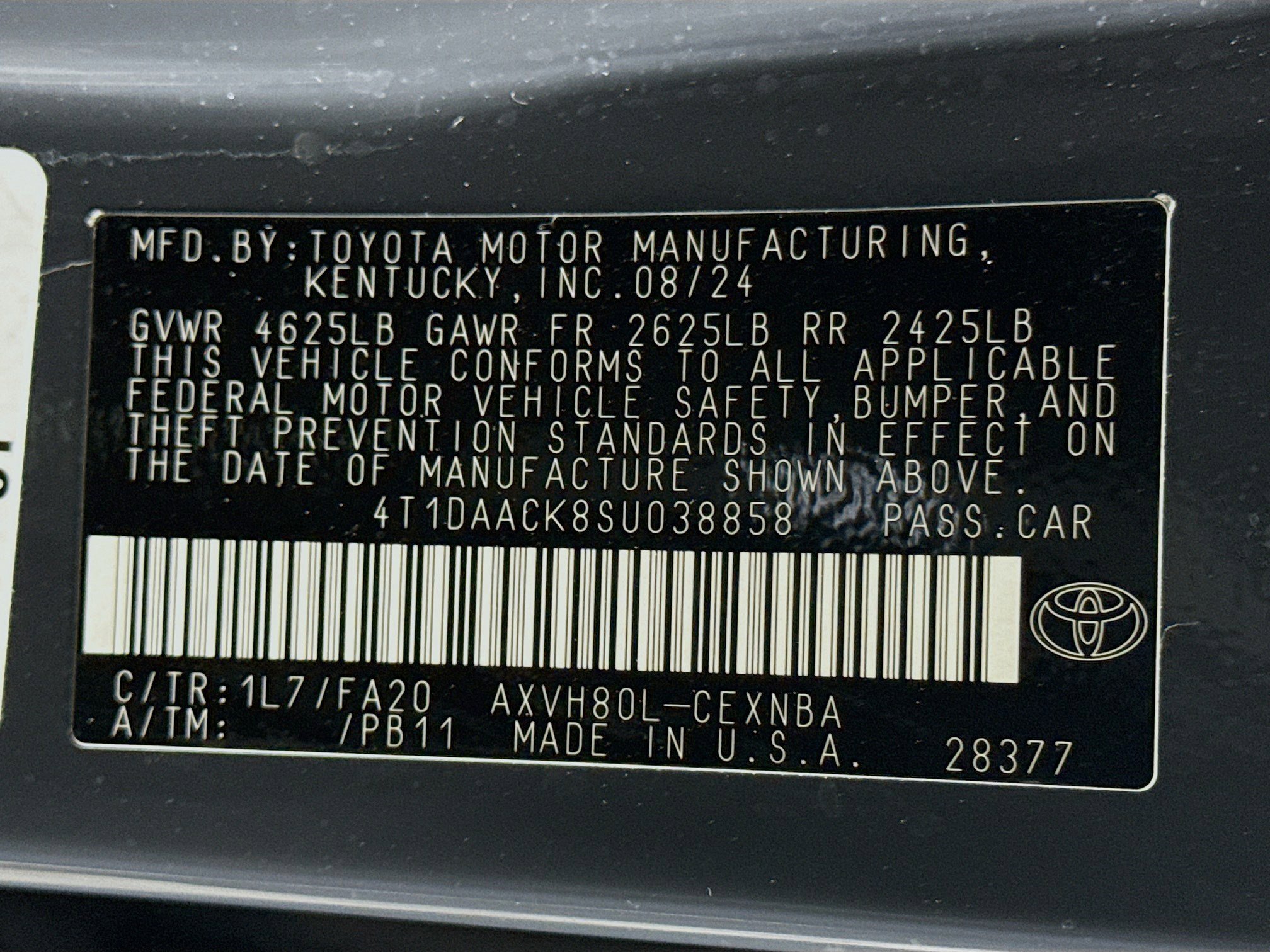 Used 2025 Toyota Camry LE image 40