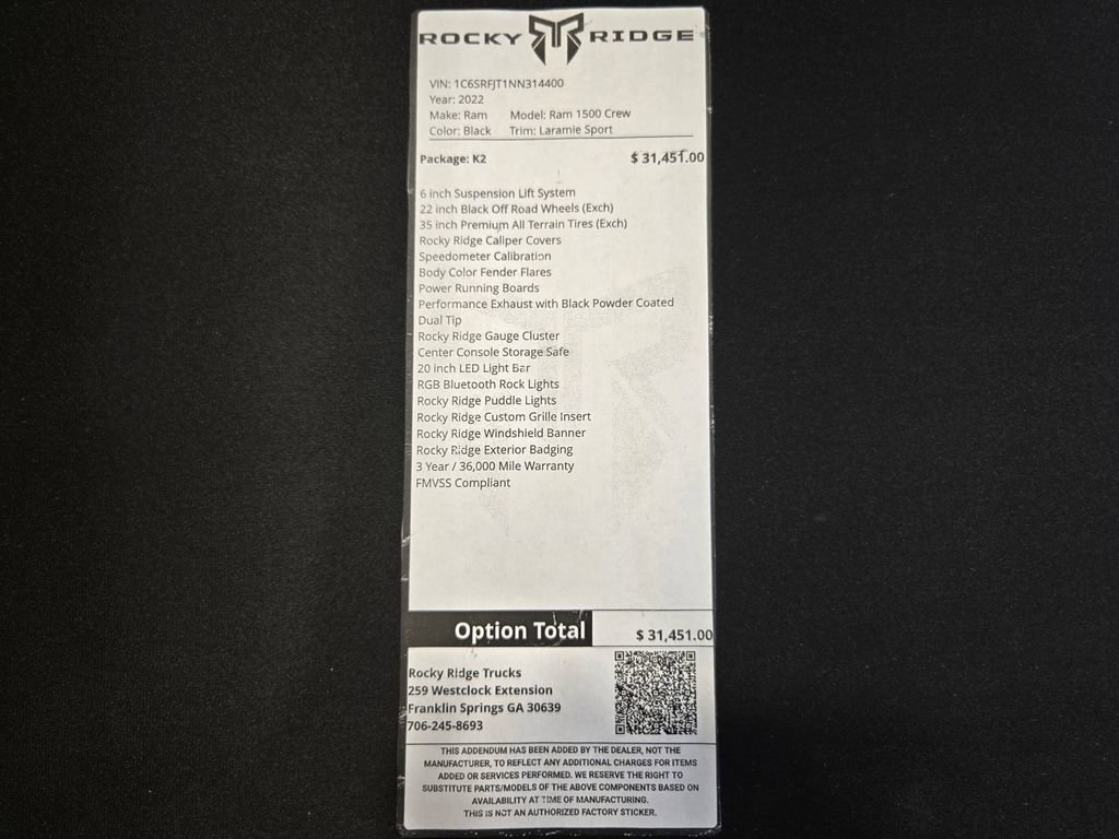 Used 2022 RAM 1500 Laramie AWD/4WD image 43