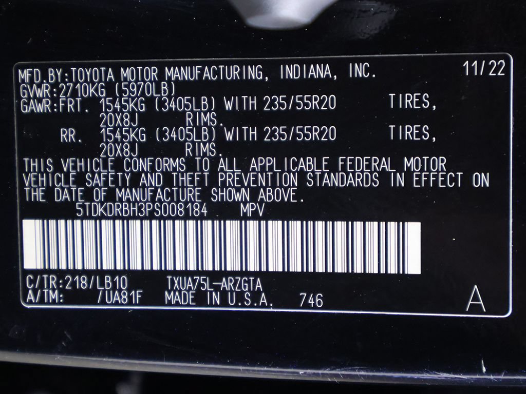 Used 2023 Toyota Highlander Limited AWD/4WD image 48