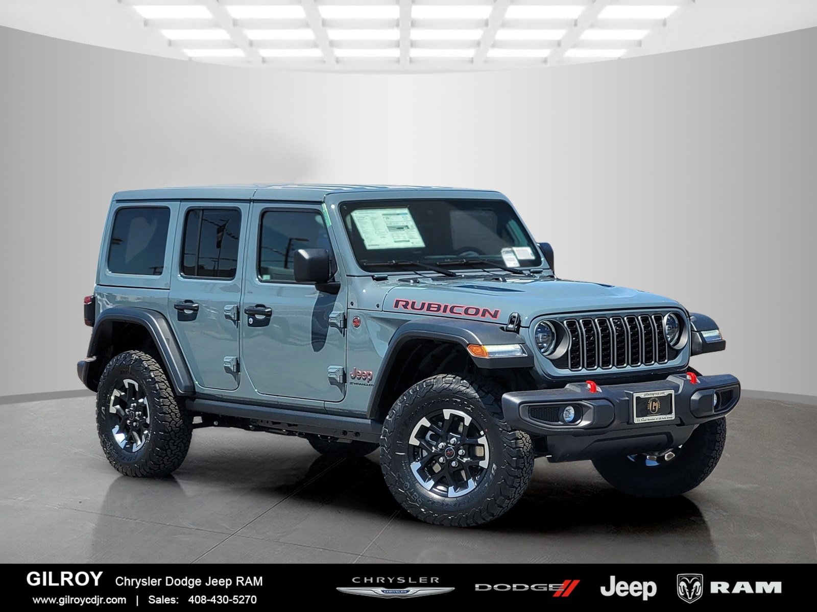 New 2025 Jeep Wrangler Unlimited Rubicon w/ Technology Group