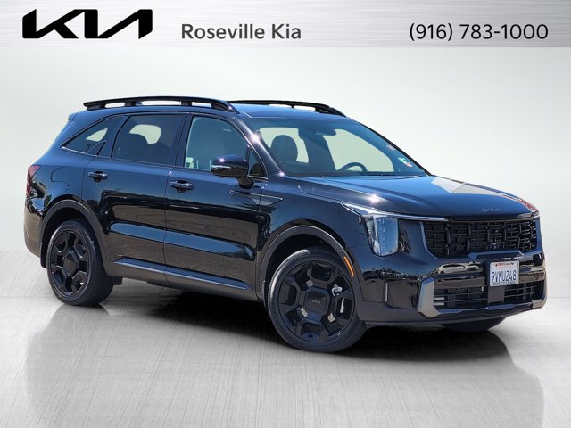 Certified 2025 Kia Sorento SX Prestige w/ Olive Brown Leather Package